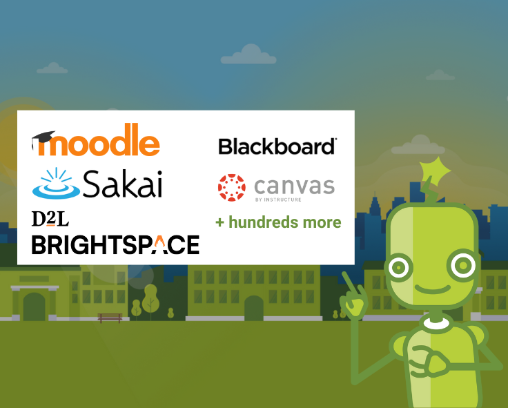 Logos of selected Snapplify LMS integrations, including Moodle, Blackboard, Sakai, Canvas, and D2L Brightspace