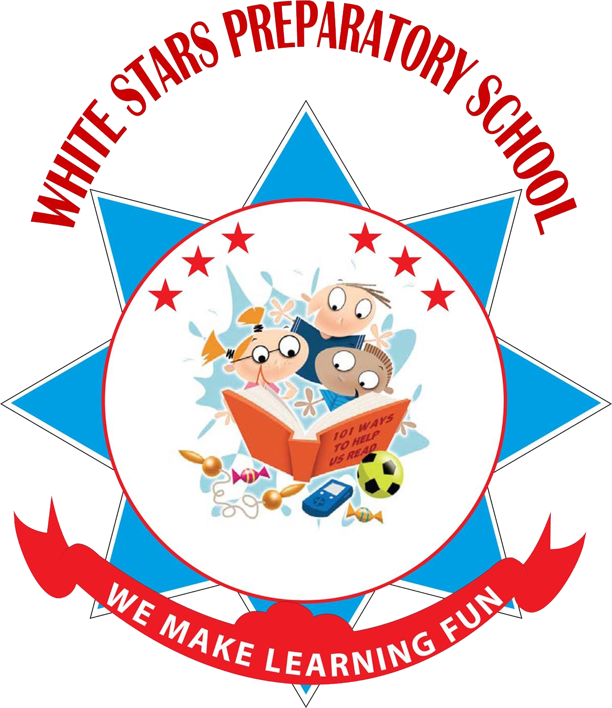 White Stars Prep School logo